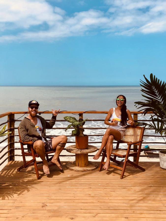 Mendihuaca Surf Camp Vandrehjem Guachaca Eksteriør billede
